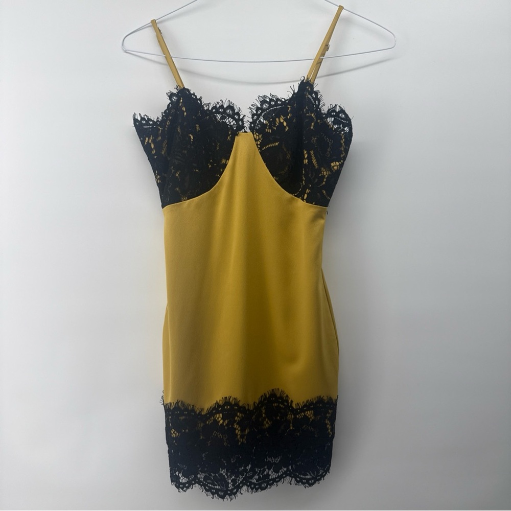 NBD Lace mini slip dress SZ XS - Picture 3 of 14